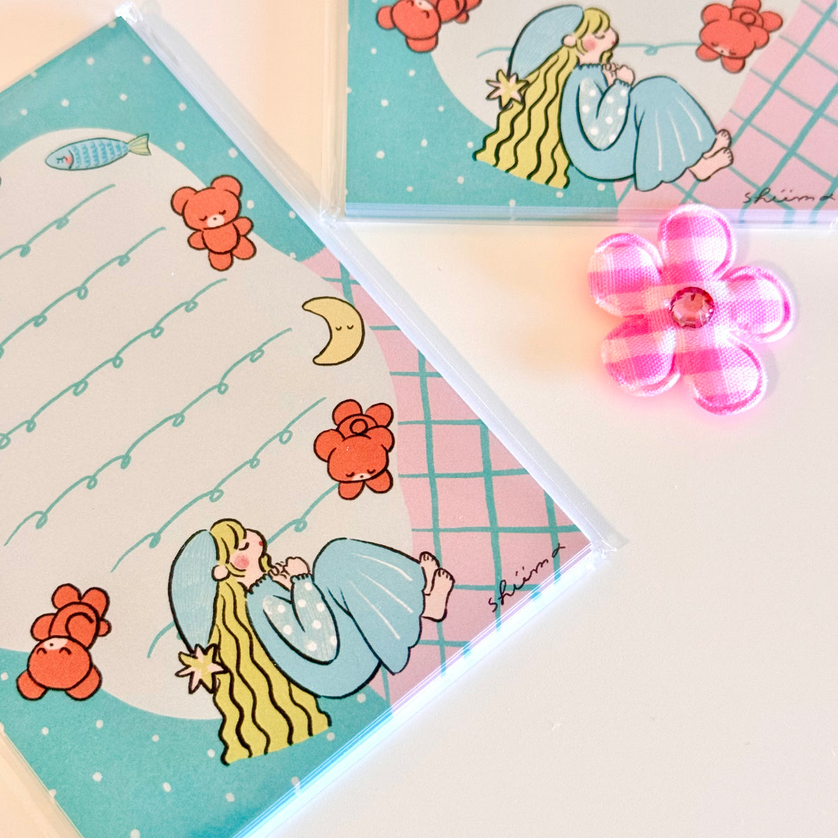 Shiima | Sleepy Girl A7 Memo Paper