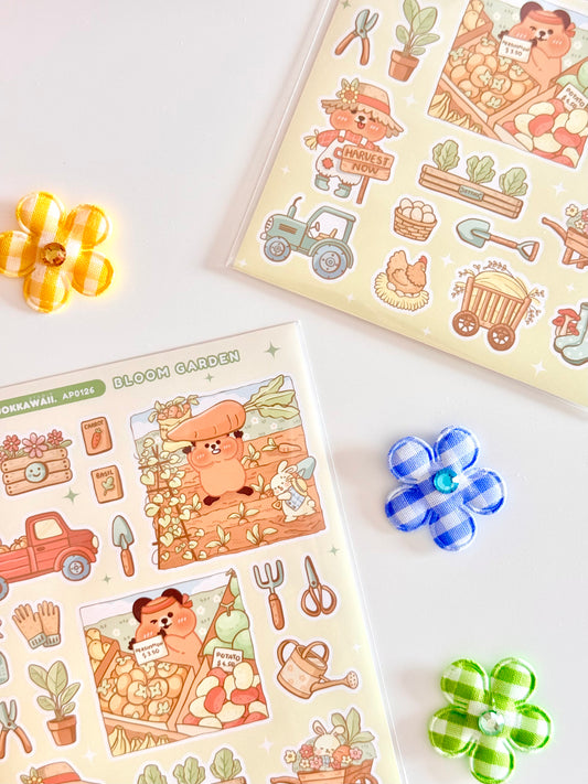 Quokkawaii Studio | Bloom Garden Sticker Sheet