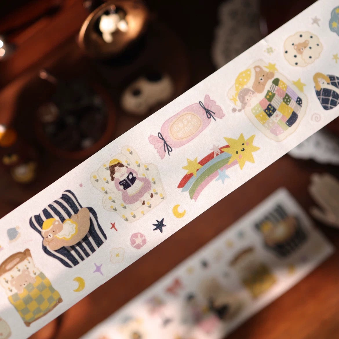 Yier Studio | Hug Good Night Sticker Roll