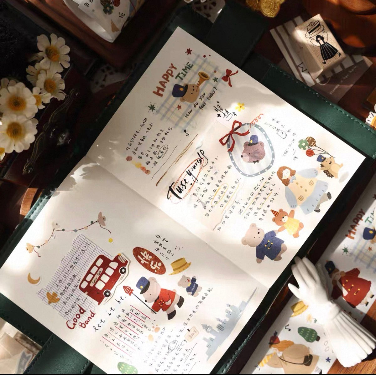 Yier Studio | Carols of Joy Sticker Roll