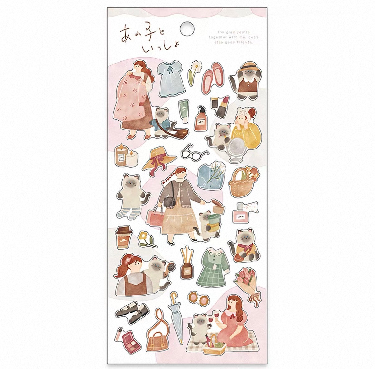 Mind Wave With That Girl Sticker Sheet