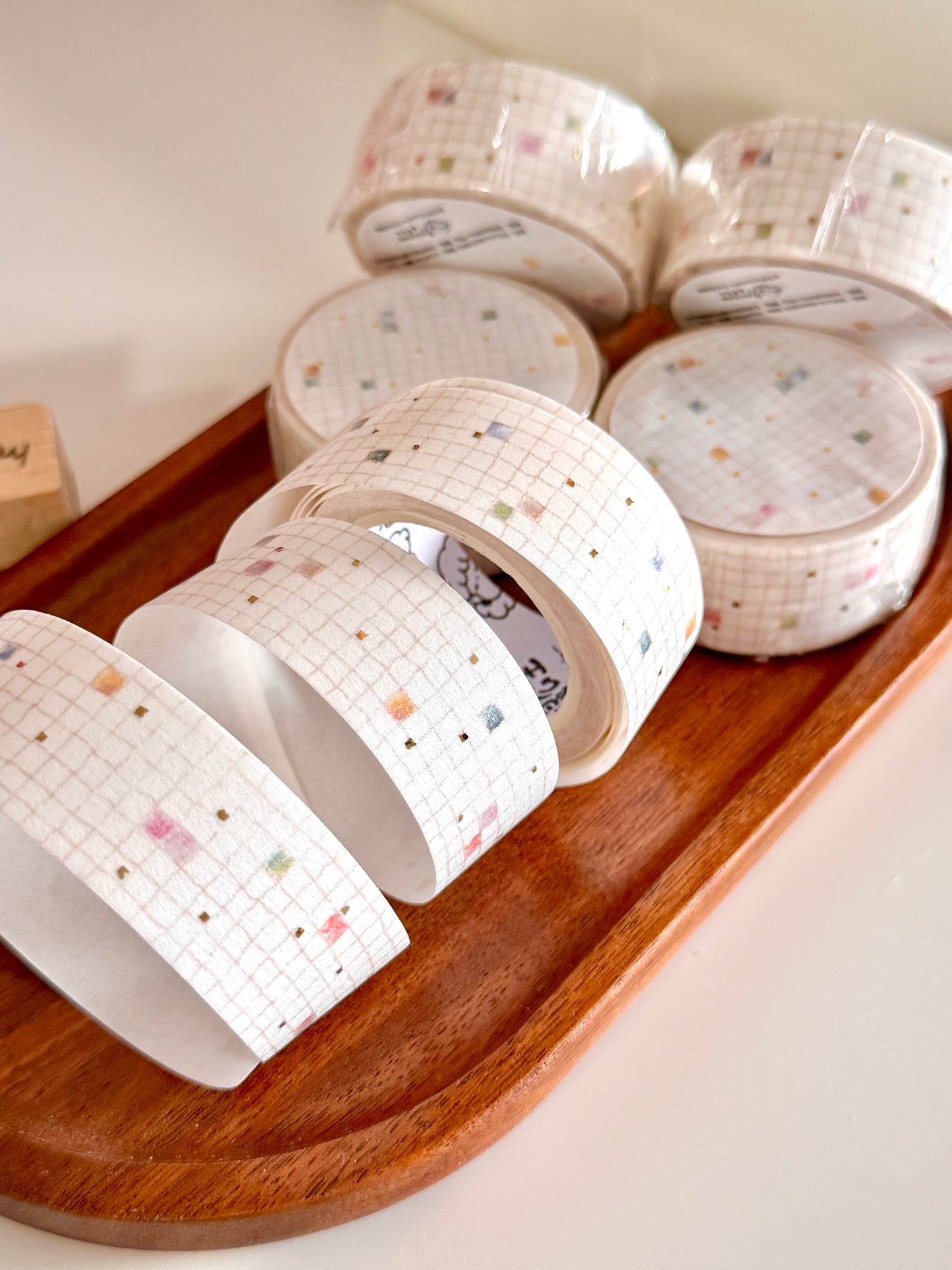 Princess Bailing | Mosaic with Gold Foil Washi Tape