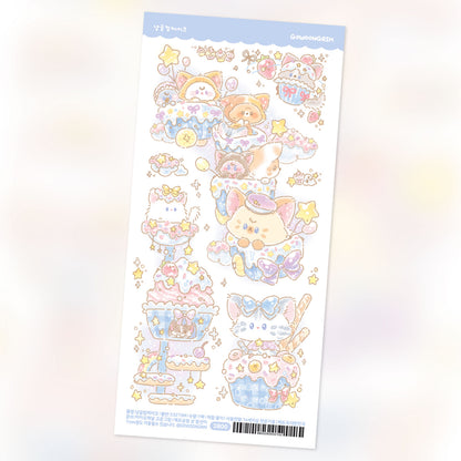 Gowoongrim | Cupcake Sticker Sheet