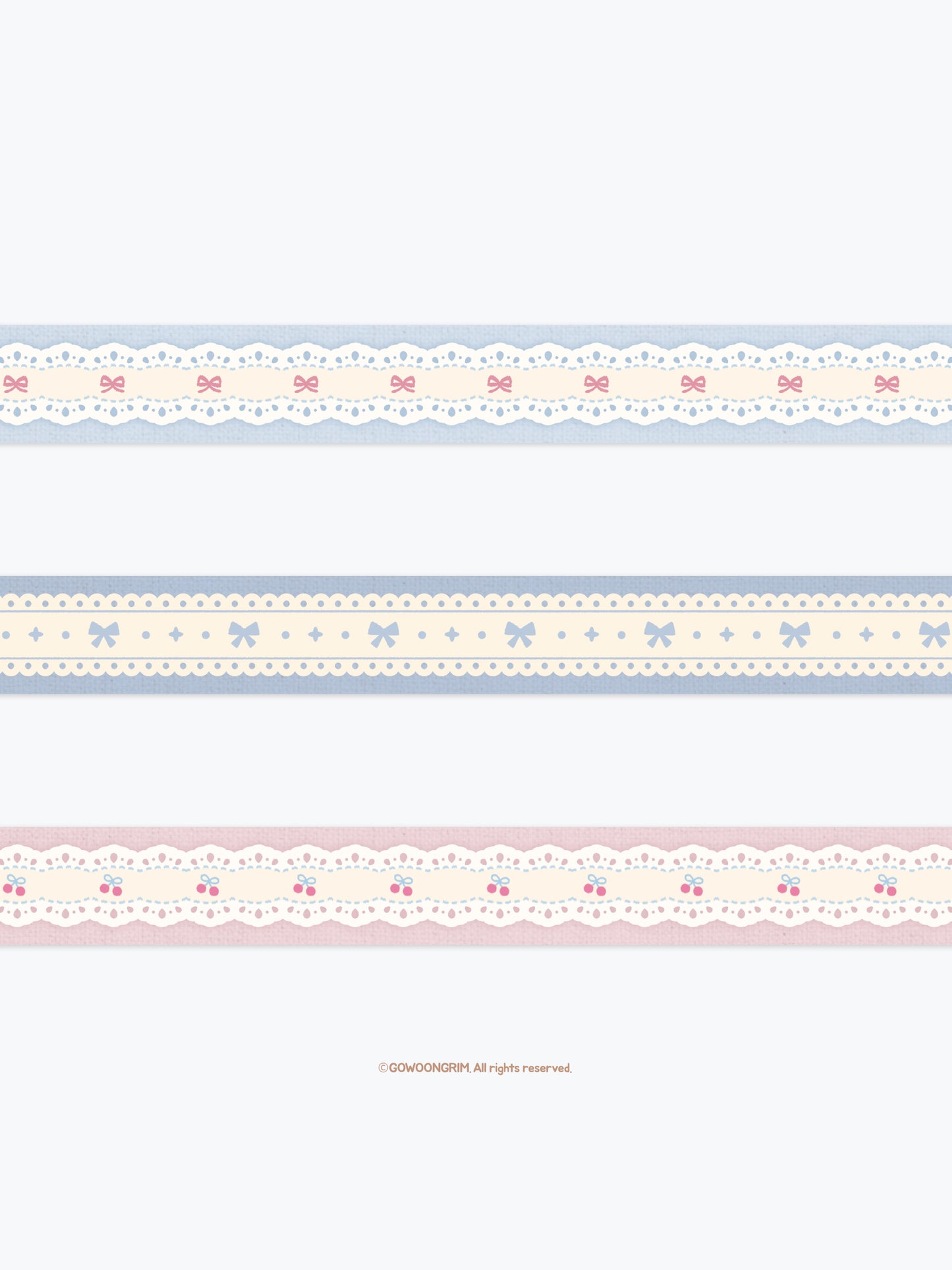Gowoongrim | Vintage Lace Washi Tape