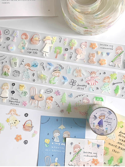 zZoton Molinta | A Stroll in Walkcolor Hues Sticker Roll