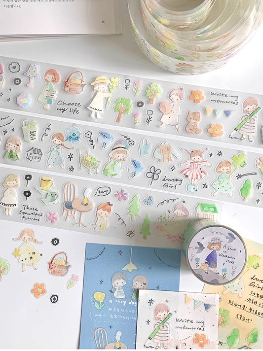 zZoton Molinta | A Stroll in Walkcolor Hues Sticker Roll