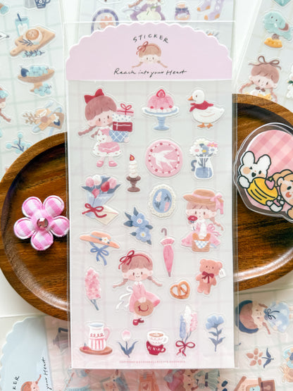 zZoton Molinta | Reach Into Your Heart Sticker Sheet