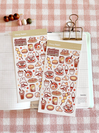Cherry Rabbit | Hong Kong Trip Sticker Sheet no.127