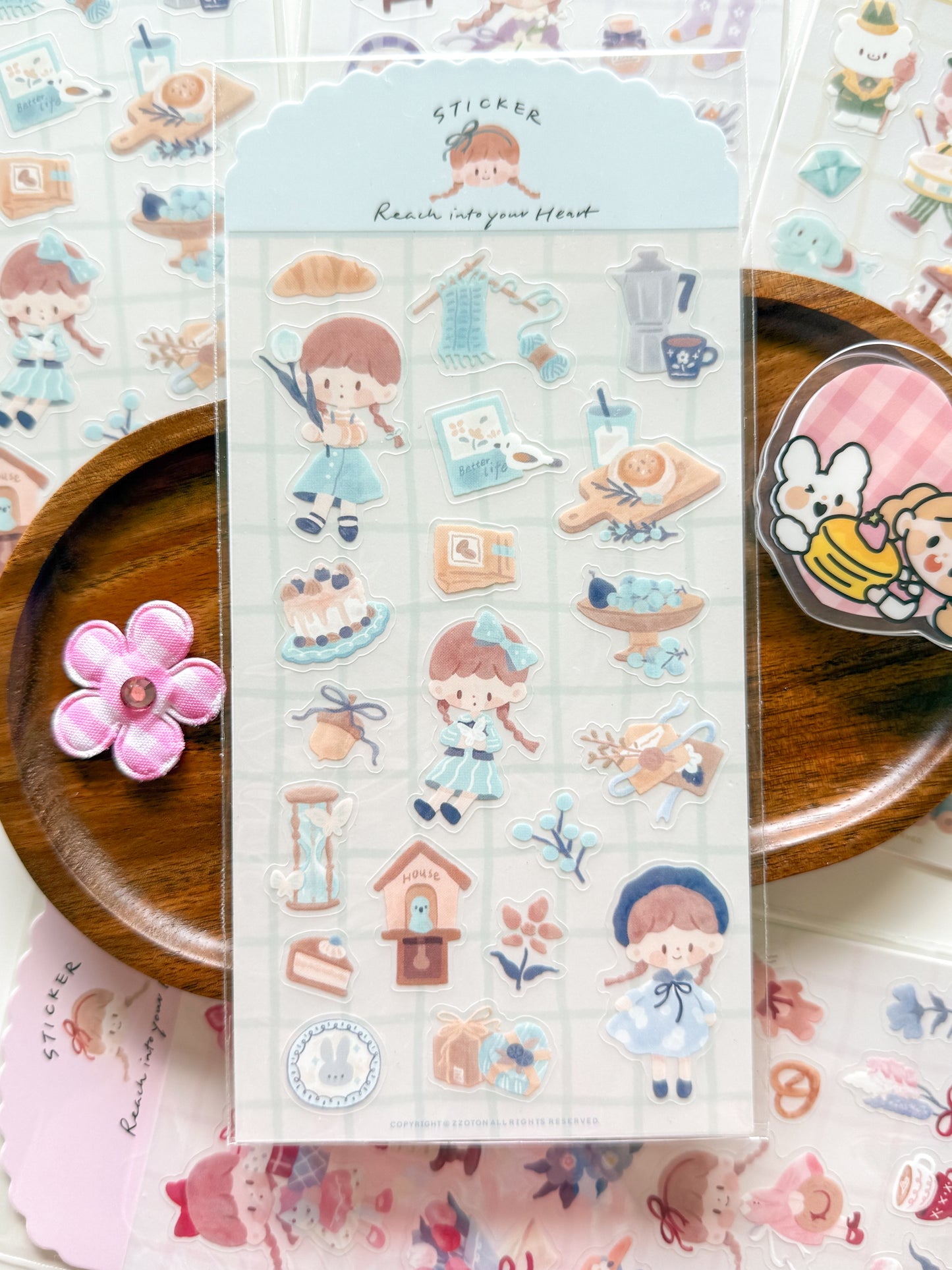 zZoton Molinta | Reach Into Your Heart Sticker Sheet
