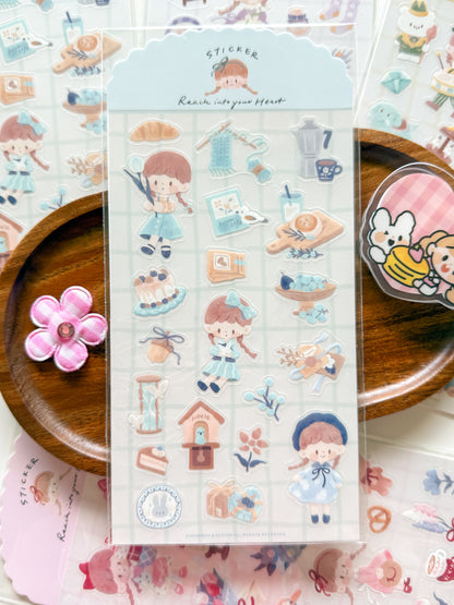 zZoton Molinta | Reach Into Your Heart Sticker Sheet