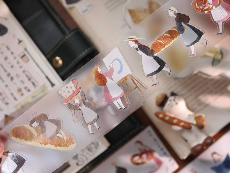 Yier Studio | Floral Food Delights Sticker Roll
