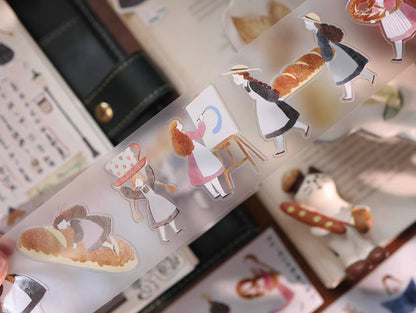 Yier Studio | Floral Food Delights Sticker Roll