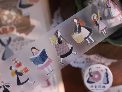 Yier Studio | Floral Food Delights Sticker Roll