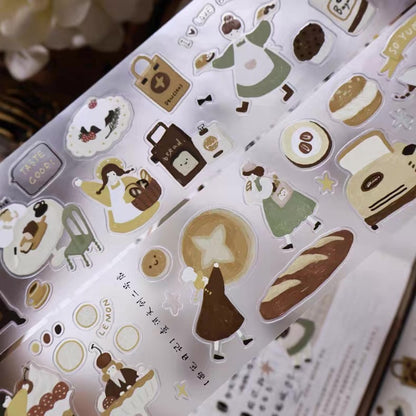 Yier Studio | Bread Diary Sticker Roll