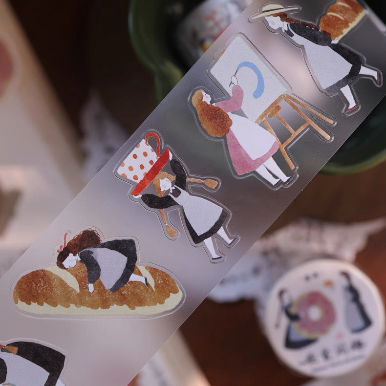 Yier Studio | Floral Food Delights Sticker Roll