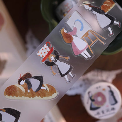Yier Studio | Floral Food Delights Sticker Roll