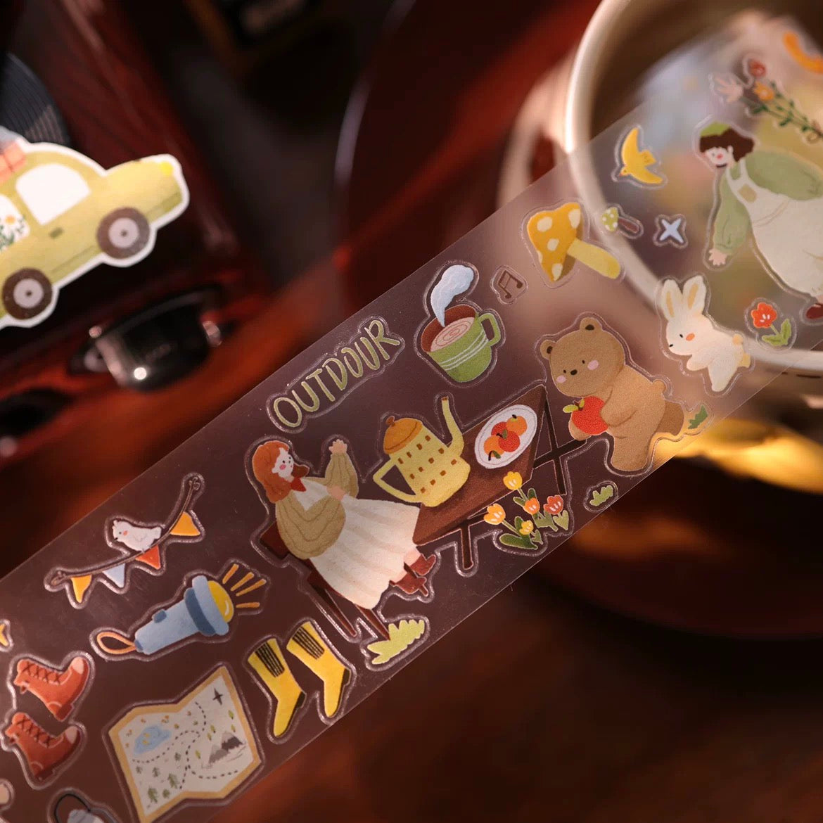 Yier Studio | Go on an Outing Sticker Roll