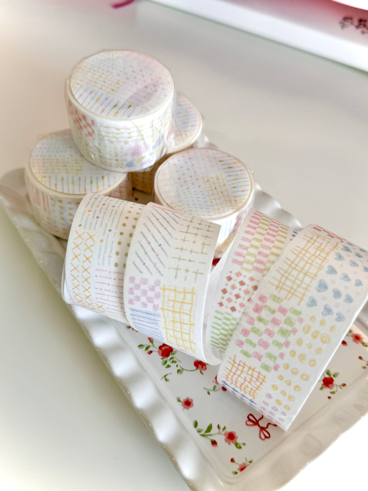Princess Bailing | Pastel Scribbles Washi Roll