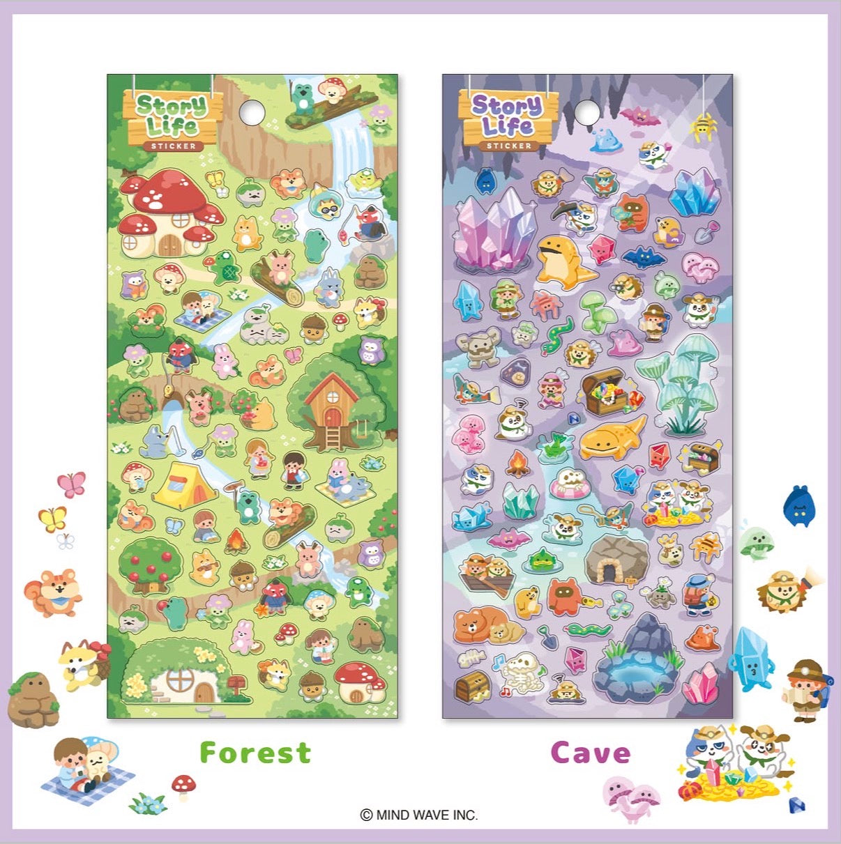 Mind Wave | Story Life Sticker Sheet