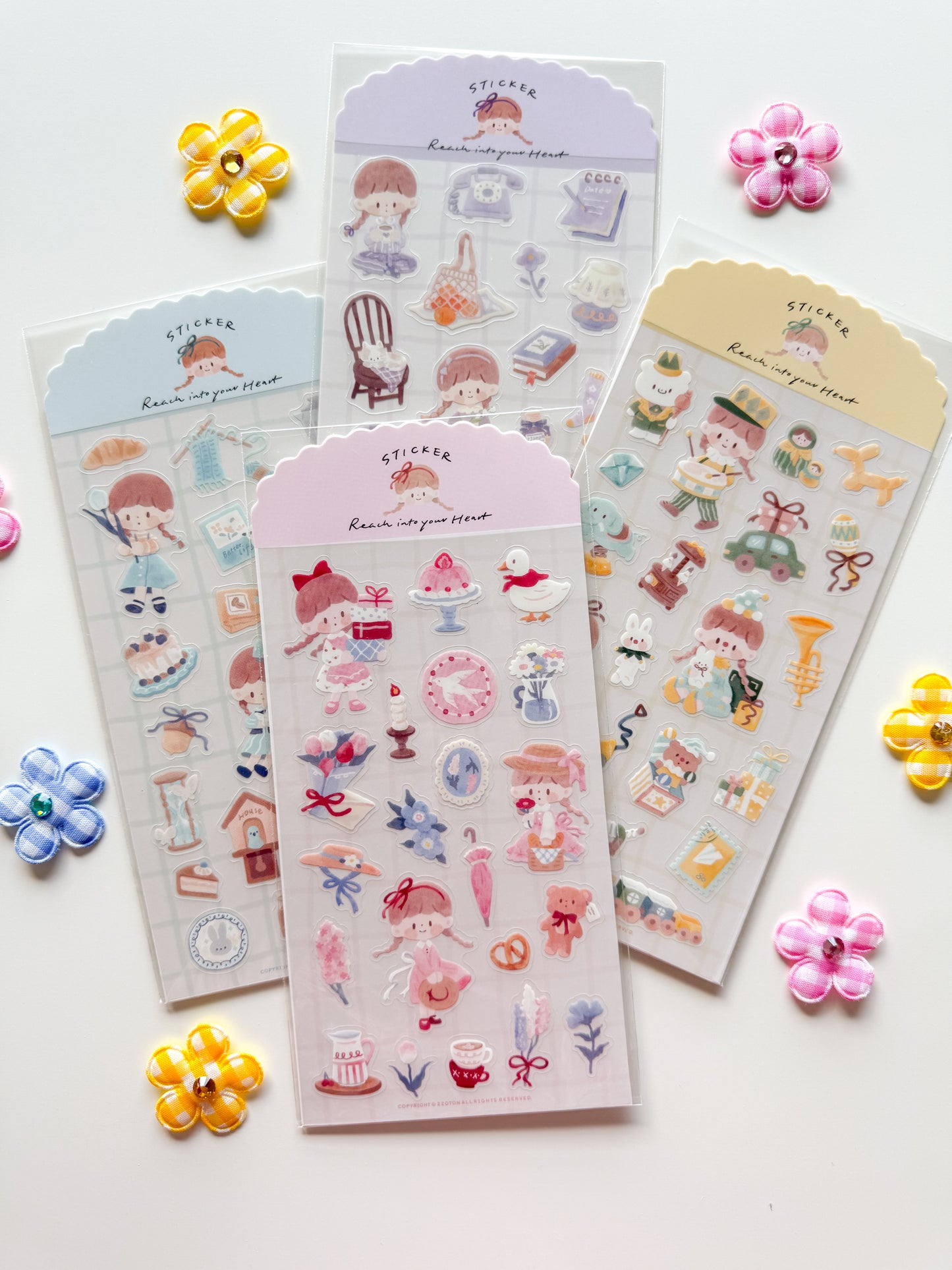 zZoton Molinta | Reach Into Your Heart Sticker Sheet