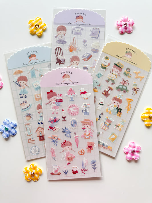 zZoton Molinta | Reach Into Your Heart Sticker Sheet