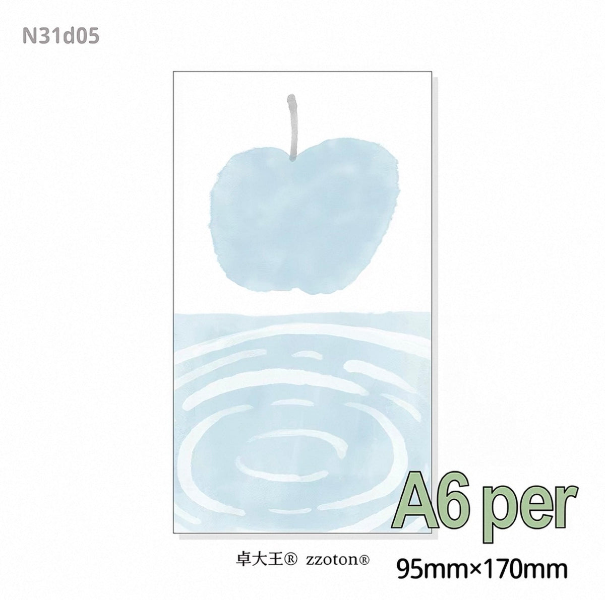 zZoton Molinta | A6 Personal Refill Paper / Loose Leaf Filler Paper