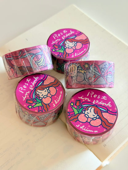 Shiima | Rest in Pink Washi Tape
