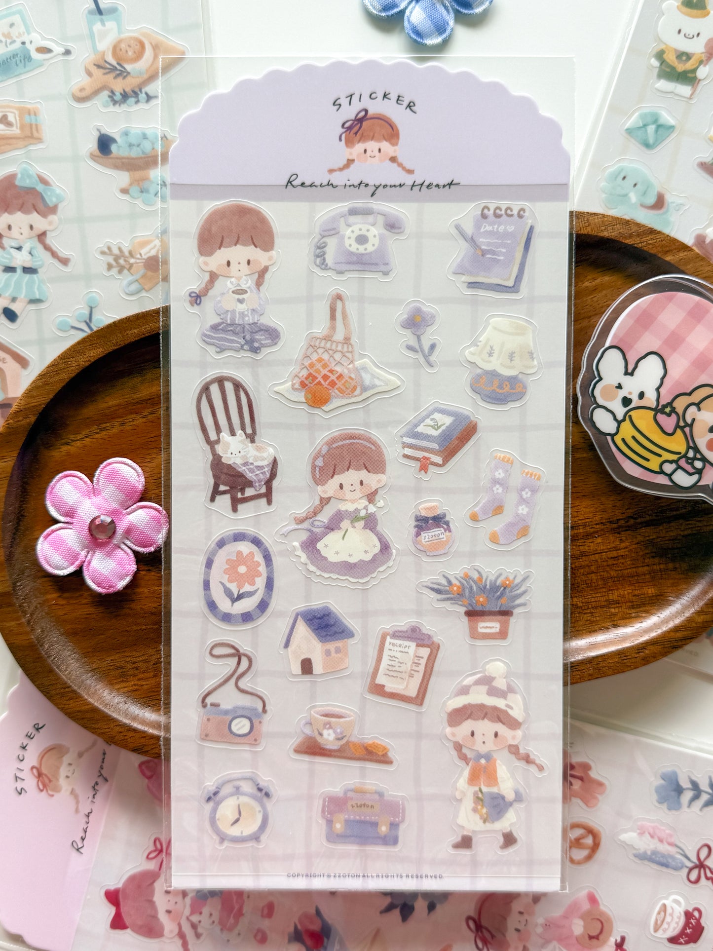 zZoton Molinta | Reach Into Your Heart Sticker Sheet