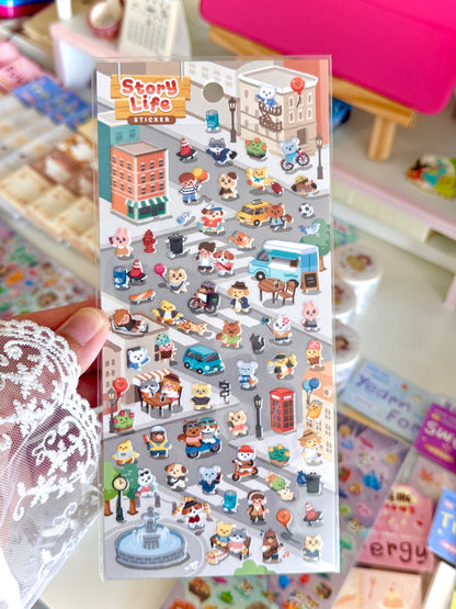 Mind Wave | Story Life Sticker Sheet