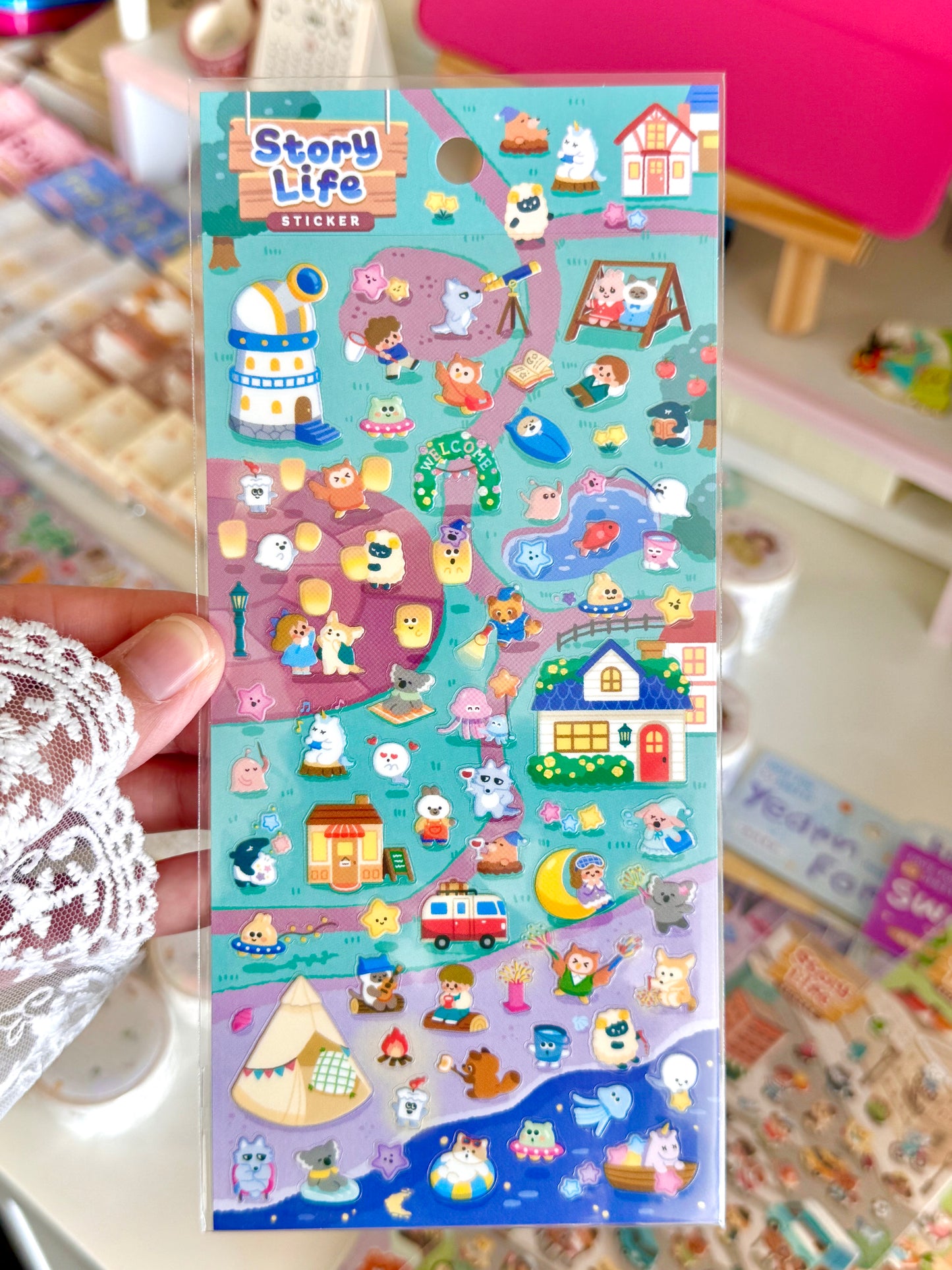 Mind Wave | Story Life Sticker Sheet