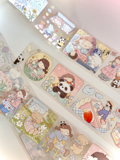 Xian Niao Wen She | Just the Right Mood Sticker Roll