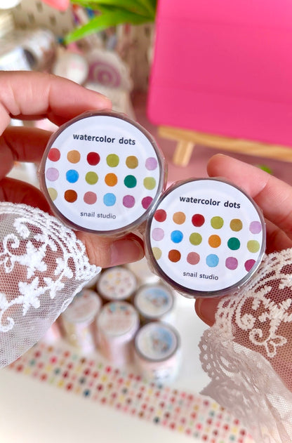 Snail Studio | Watercolor Dots NEW!