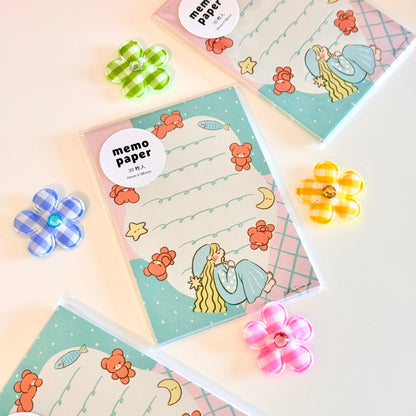 Shiima | Sleepy Girl A7 Memo Paper