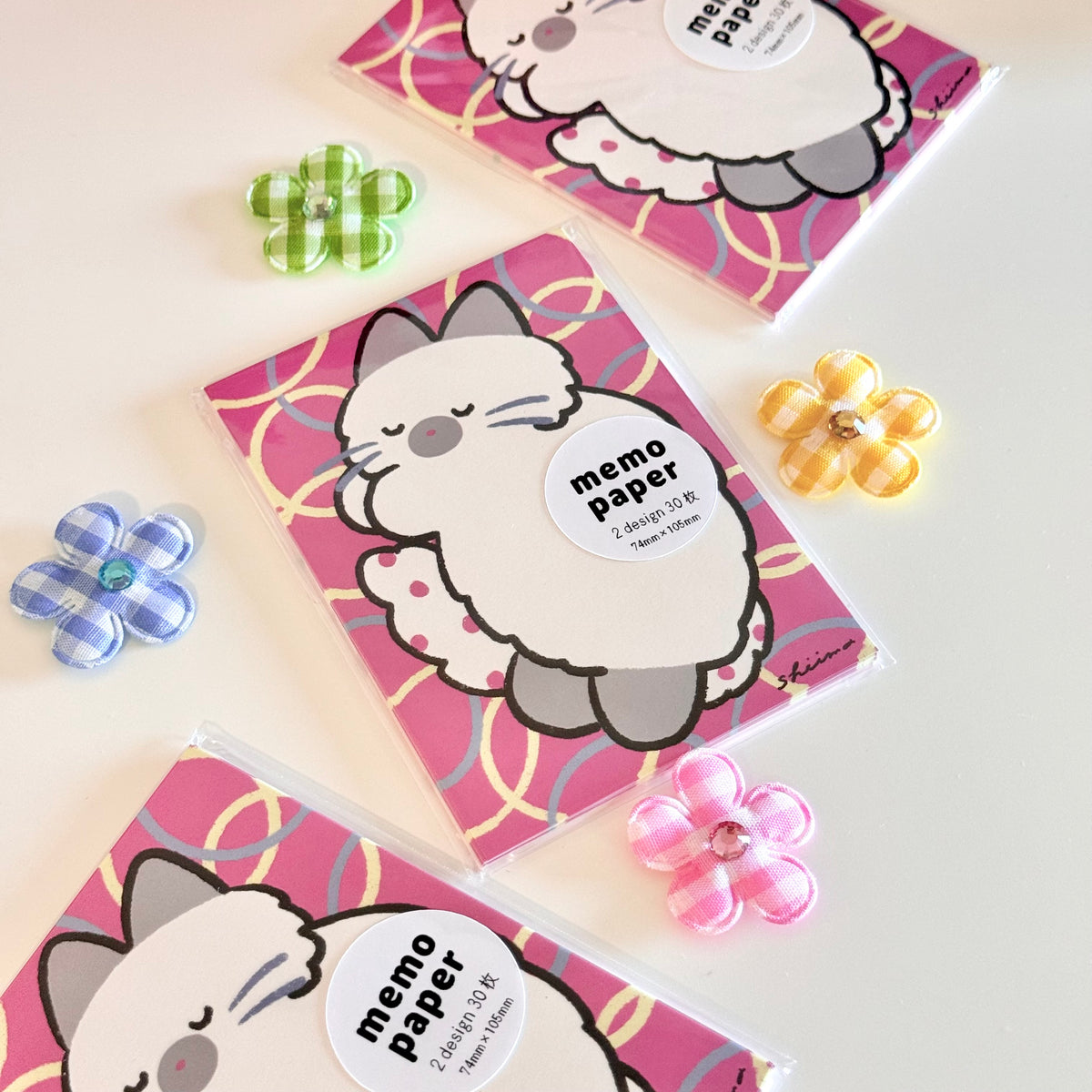 Shiima | Cat A7 Memo Paper