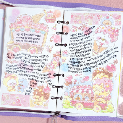 Gowoongrim | Ice Cream Sticker Sheet
