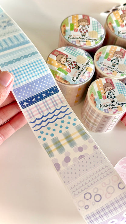 zZoton Molinta | Rainbow Sugar Washi Roll