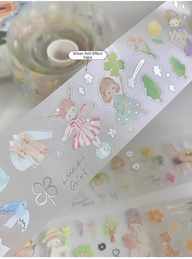 zZoton Molinta | A Stroll in Walkcolor Hues Sticker Roll