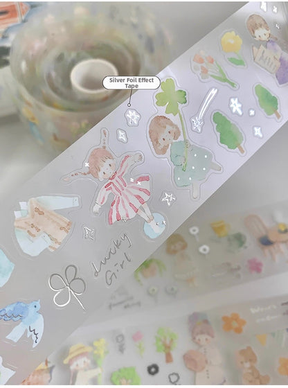 zZoton Molinta | A Stroll in Walkcolor Hues Sticker Roll