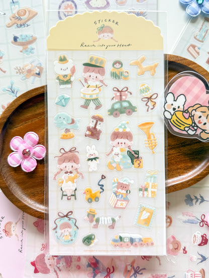zZoton Molinta | Reach Into Your Heart Sticker Sheet