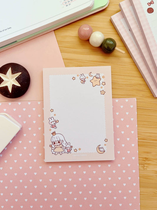 Cherry Rabbit | Memo Pad: Star Girl