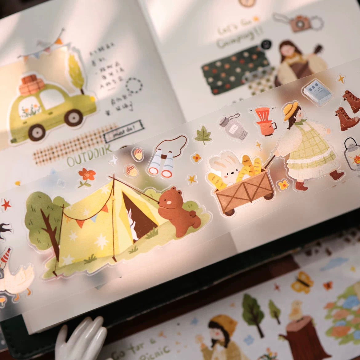 Yier Studio | Go on an Outing Sticker Roll