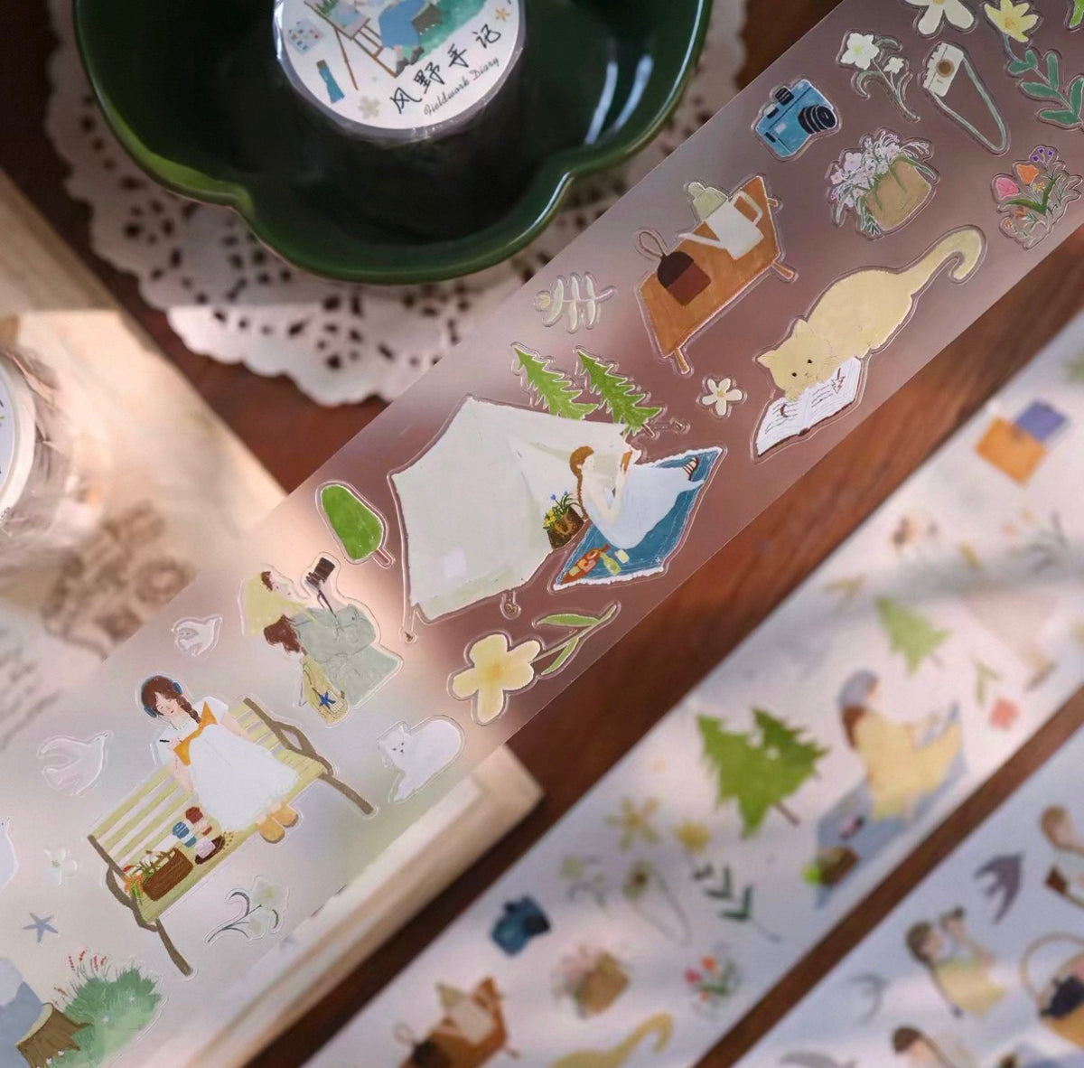 Yier Studio | Fieldwork Diary Sticker Roll