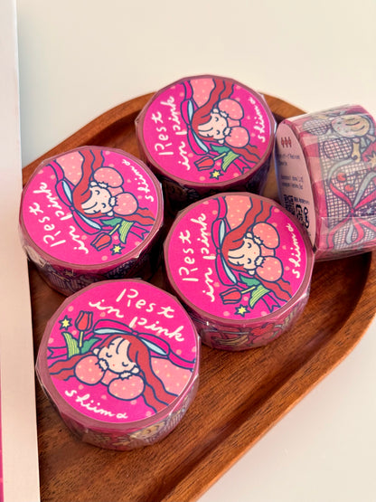 Shiima | Rest in Pink Washi Tape