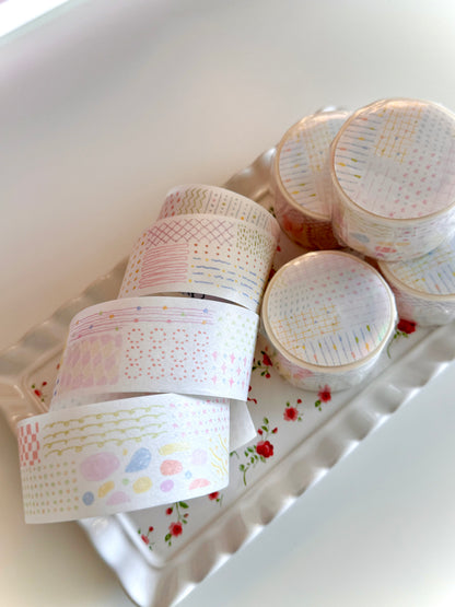 Princess Bailing | Pastel Scribbles Washi Roll