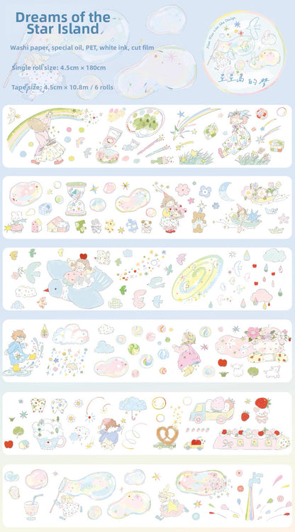 Xian Niao Wen She | Star Island’s Dream Sticker Roll