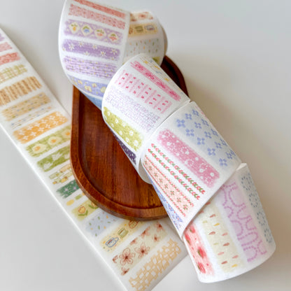 Princess Bailing | Cozy Sketch Strips Washi Roll