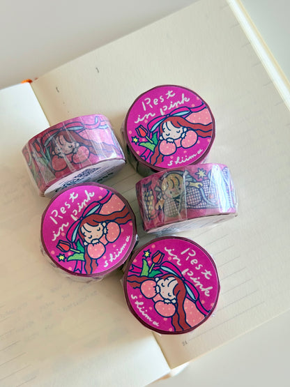 Shiima | Rest in Pink Washi Tape