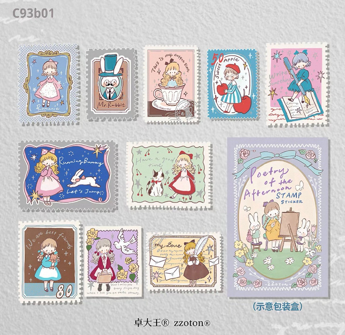 zZoton Molinta | Stamp Sticker
