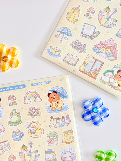 Quokkawaii Studio | Rainy Day Sticker Sheet