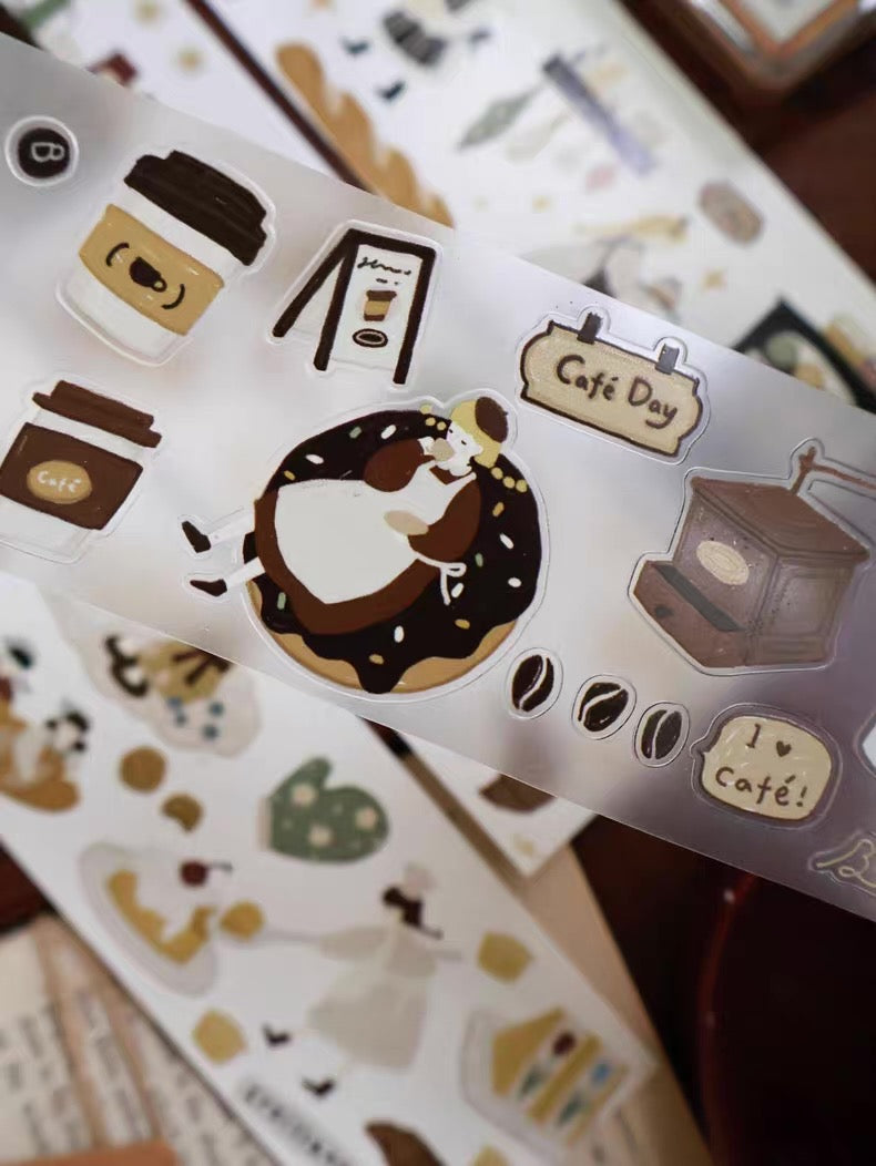 Yier Studio | Bread Diary Sticker Roll